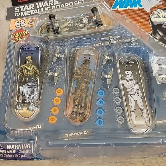 TECH DECK STAR WARS METALLIC BOARD SET - NEW! - Picture 2 of 13